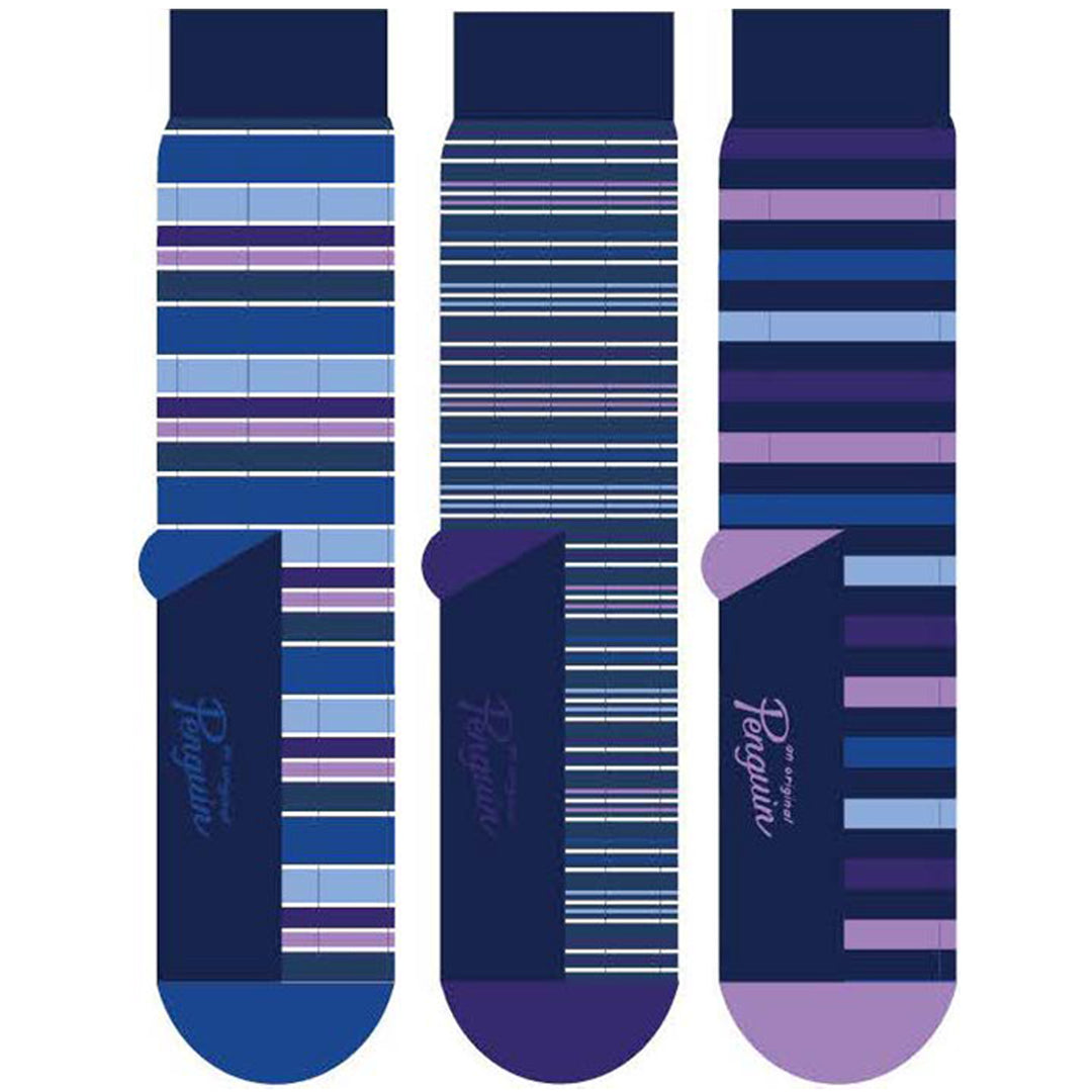 3 Pack Calcetines A Rayas