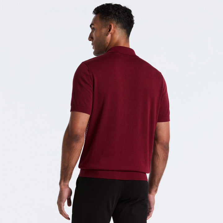 Polo De Algodón Con Jacquard Frontal