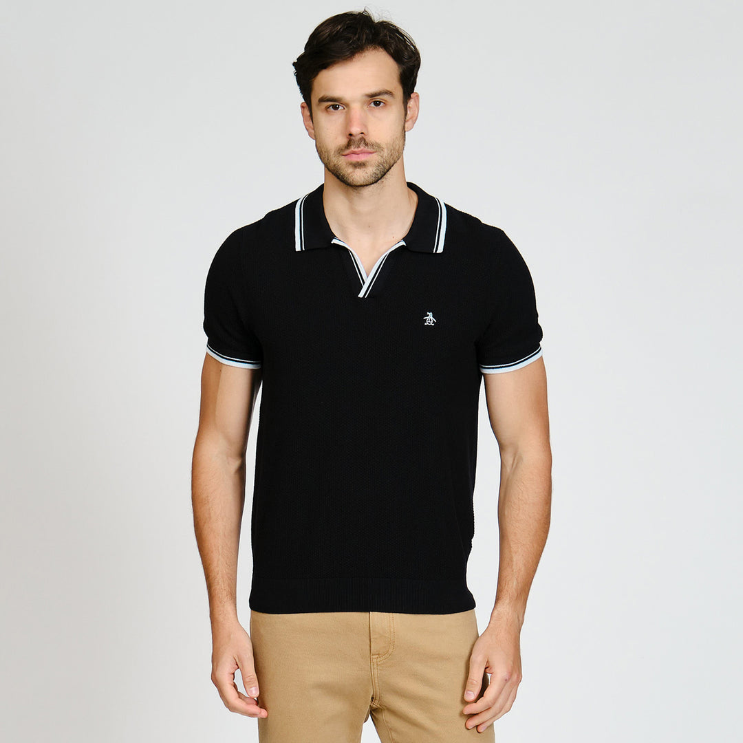 Polo Tipo Sueter Johnny Collar