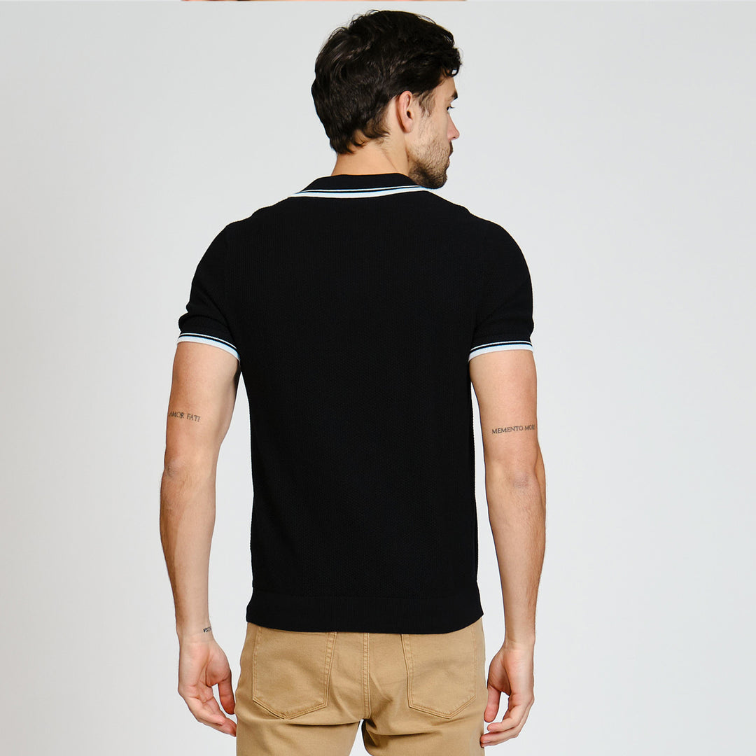 Polo Tipo Sueter Johnny Collar