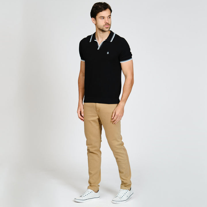 Polo Tipo Sueter Johnny Collar