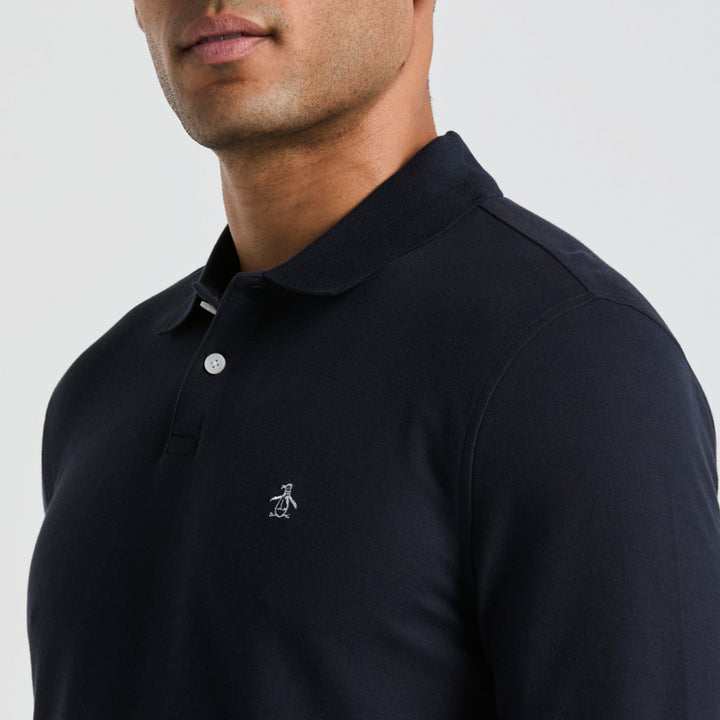 Polo De Manga Larga De Pique