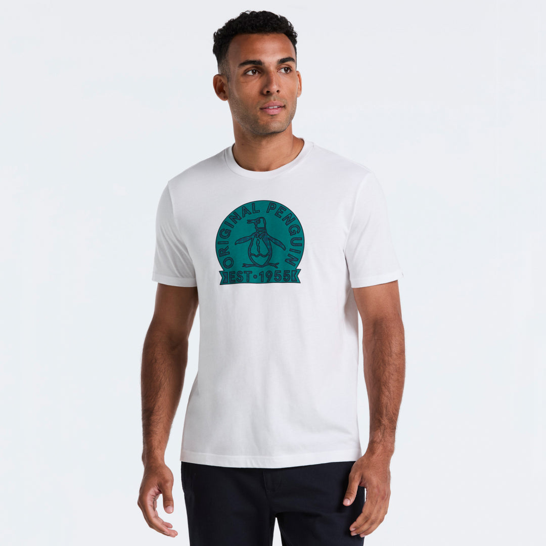 Playera Con Estampado Penguin