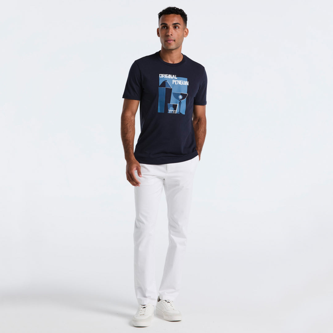 Playera Con Estampado Cocktail Shaker