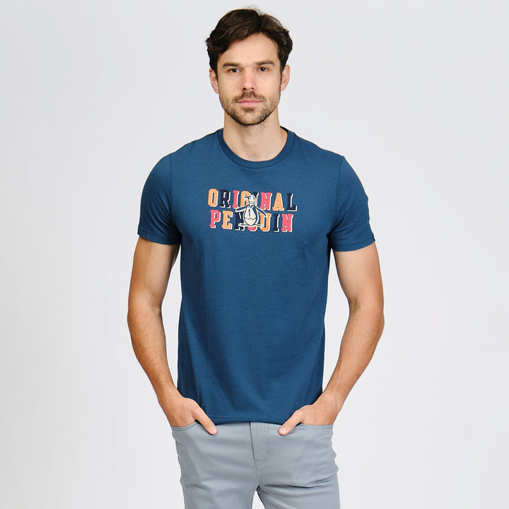 Playera Con Estampado De Logo Multicolor