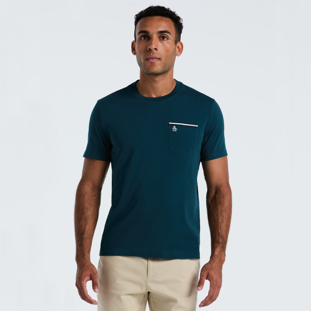 Playera Earl Tipped Con Bolsillo