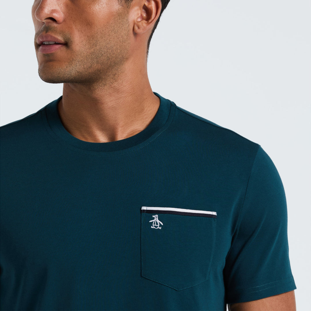 Playera Earl Tipped Con Bolsillo