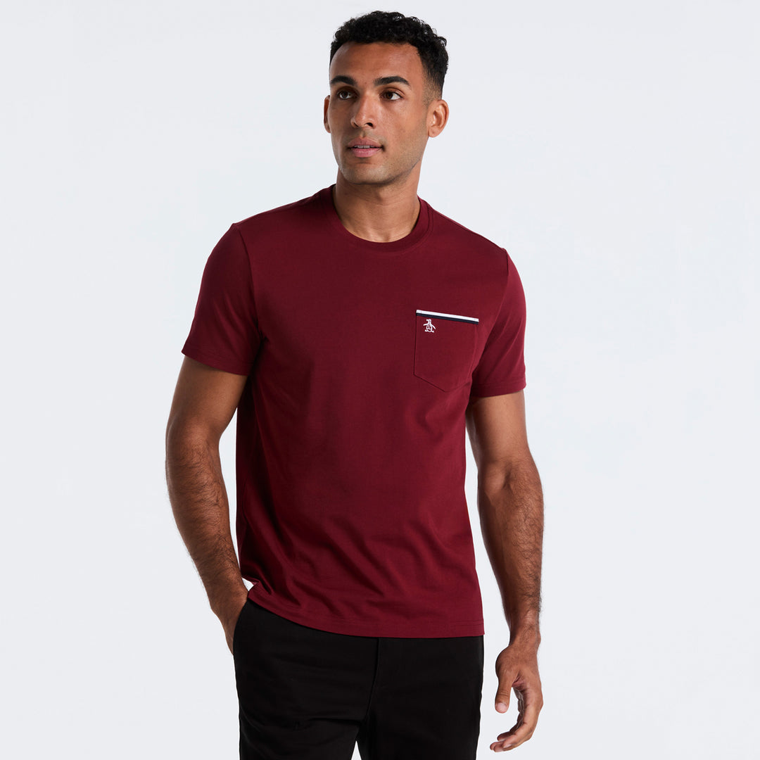 Playera Earl Tipped Con Bolsillo