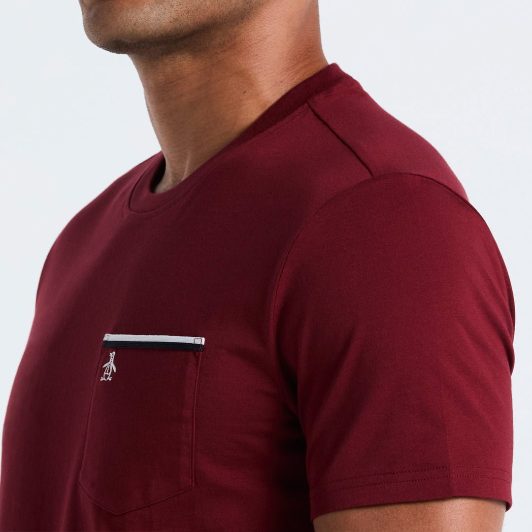 Playera Earl Tipped Con Bolsillo