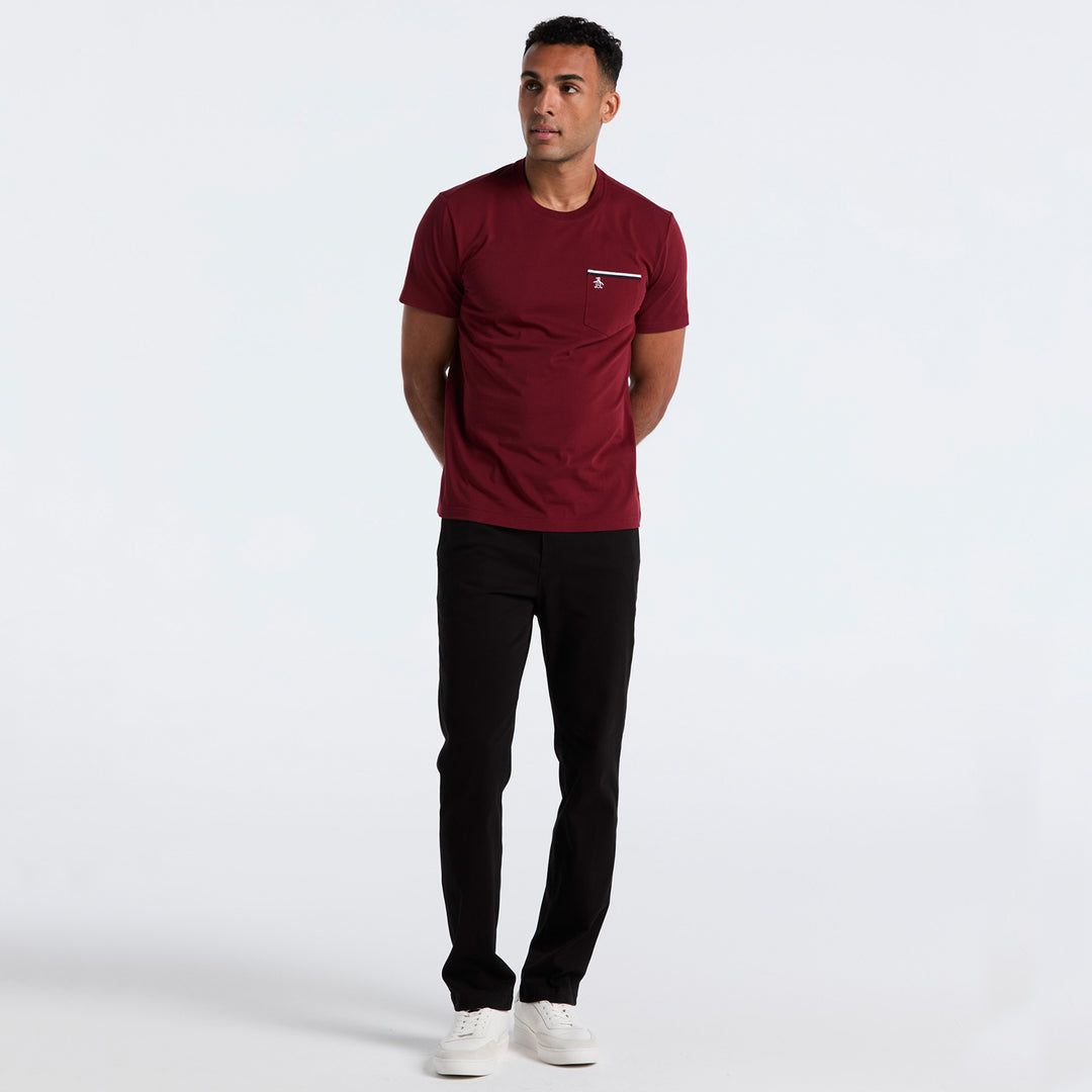 Playera Earl Tipped Con Bolsillo