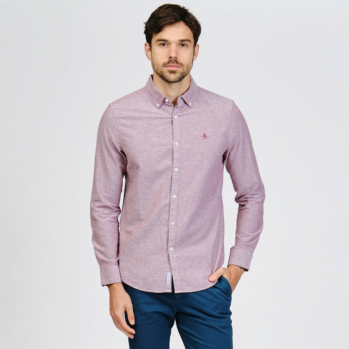 Camisa Manga Larga Oxford