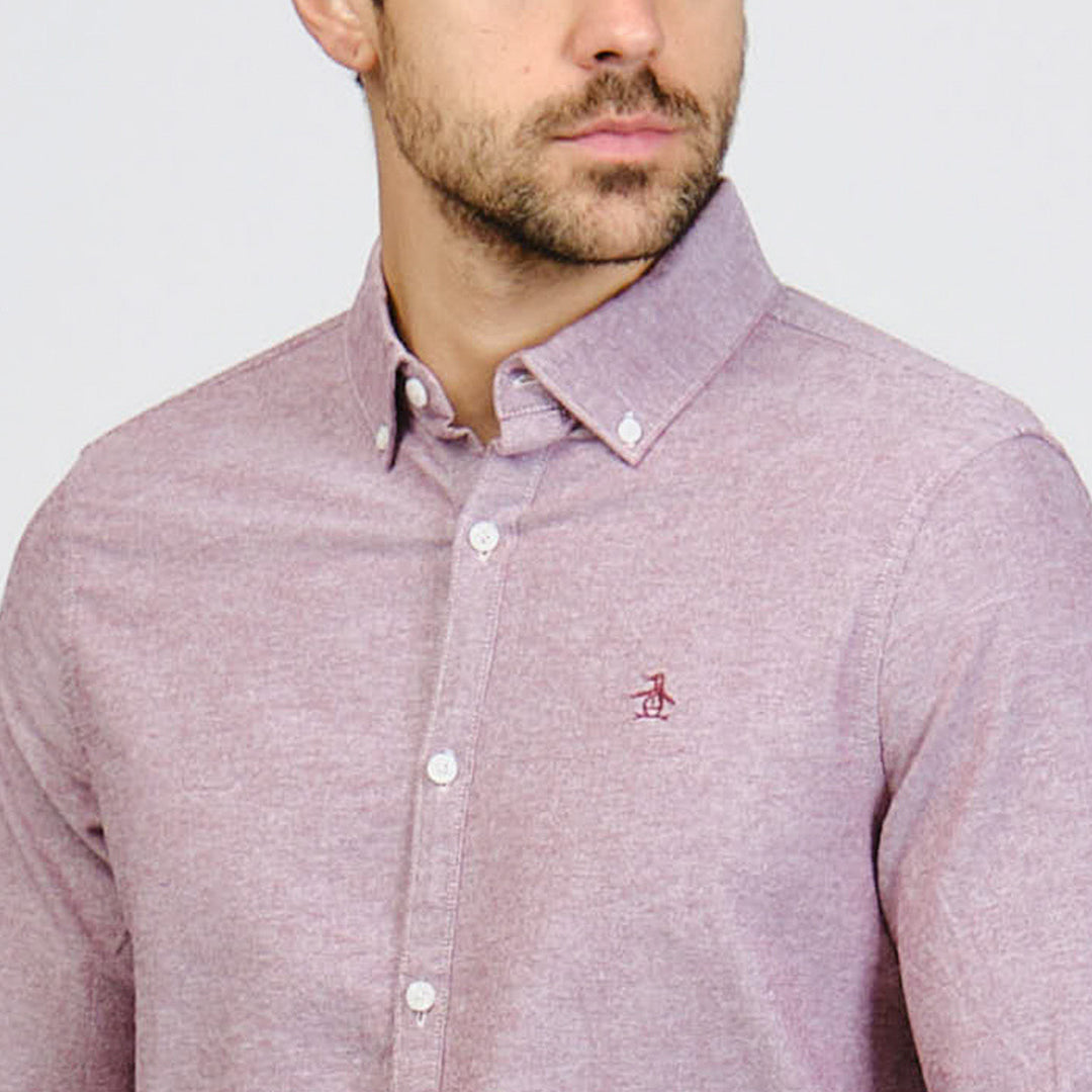 Camisa Manga Larga Oxford