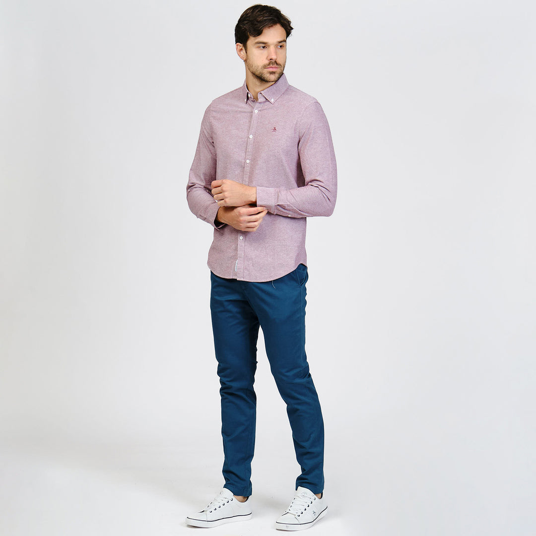 Camisa Manga Larga Oxford