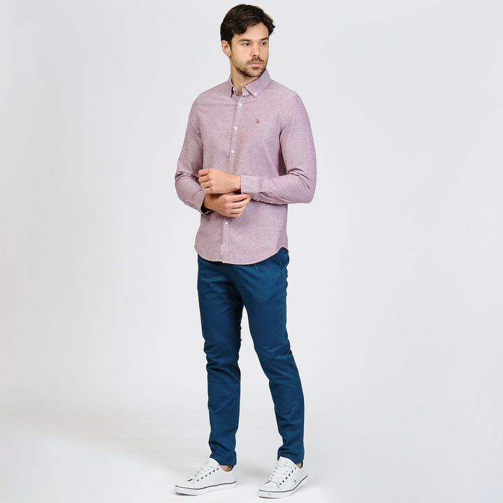 Camisa Manga Larga Oxford