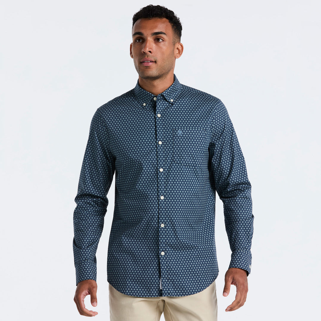 Camisa Manga Larga De Popelina Chips