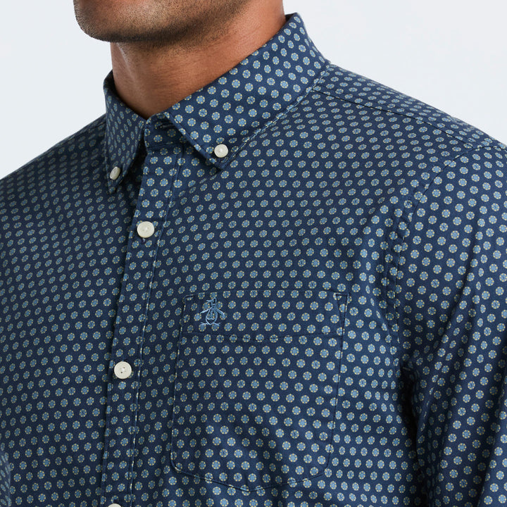 Camisa Manga Larga De Popelina Chips