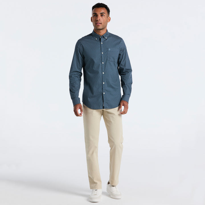 Camisa Manga Larga De Popelina Chips