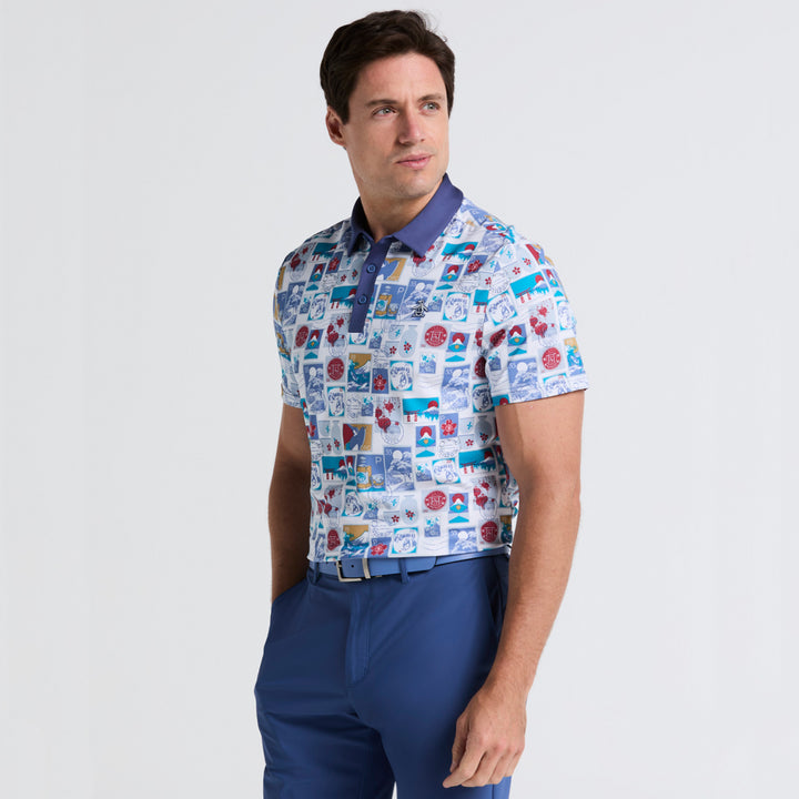 Polo De Golf Petes Stamp Roadmap