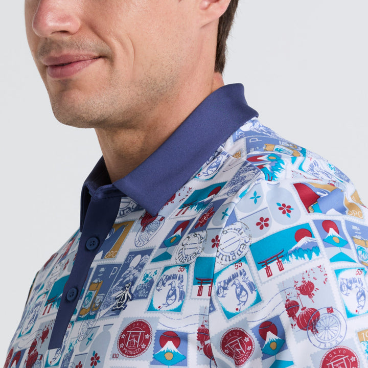 Polo De Golf Petes Stamp Roadmap