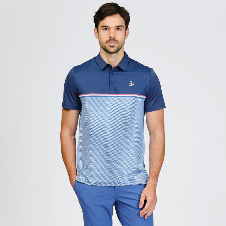 Polo De Golf Colorblock