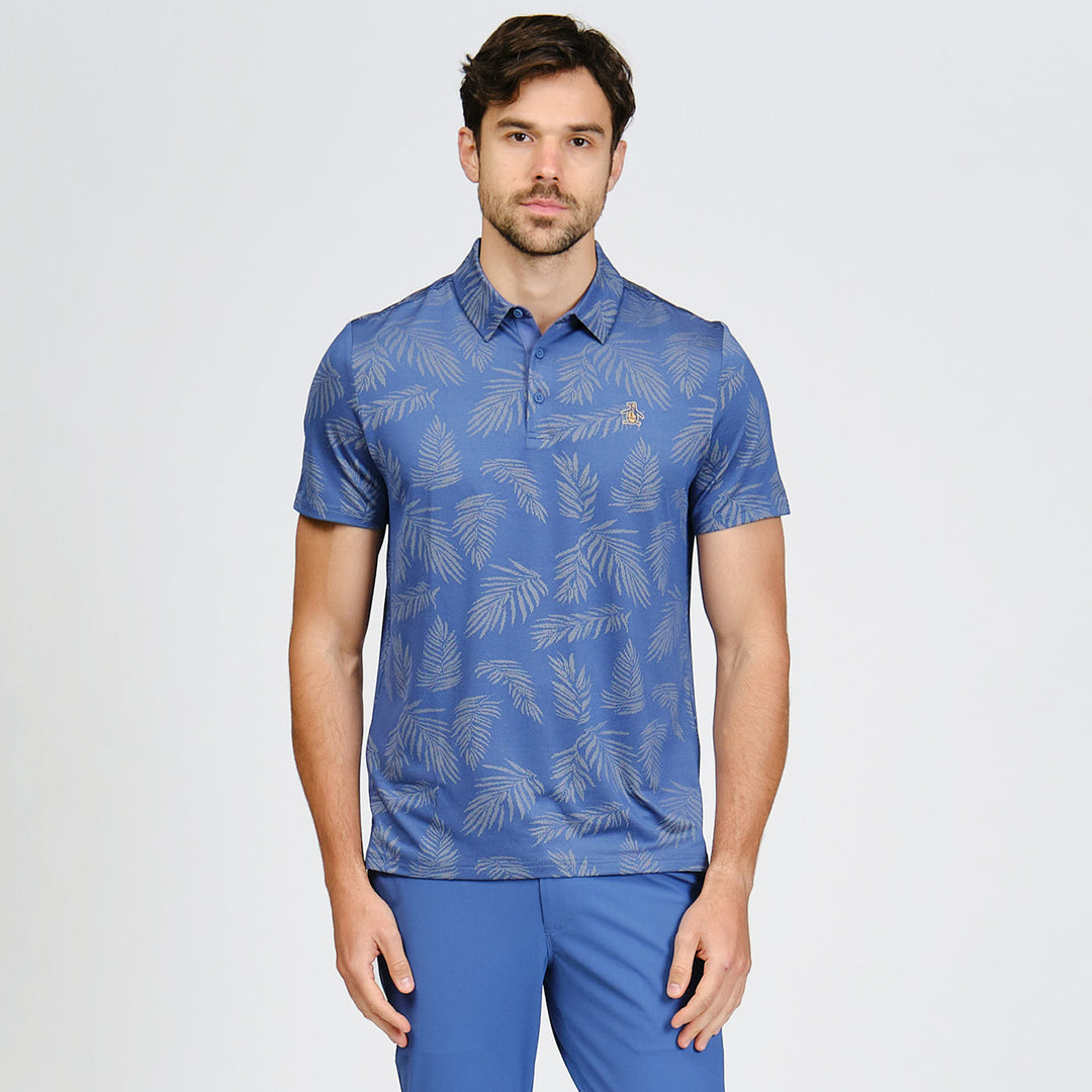Polo De Golf Full Print Botanical