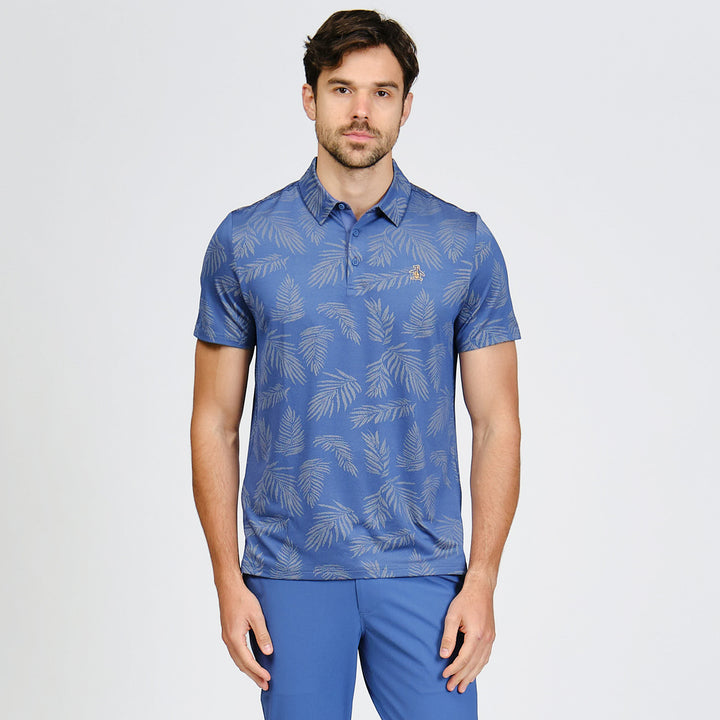 Polo De Golf Full Print Botanical