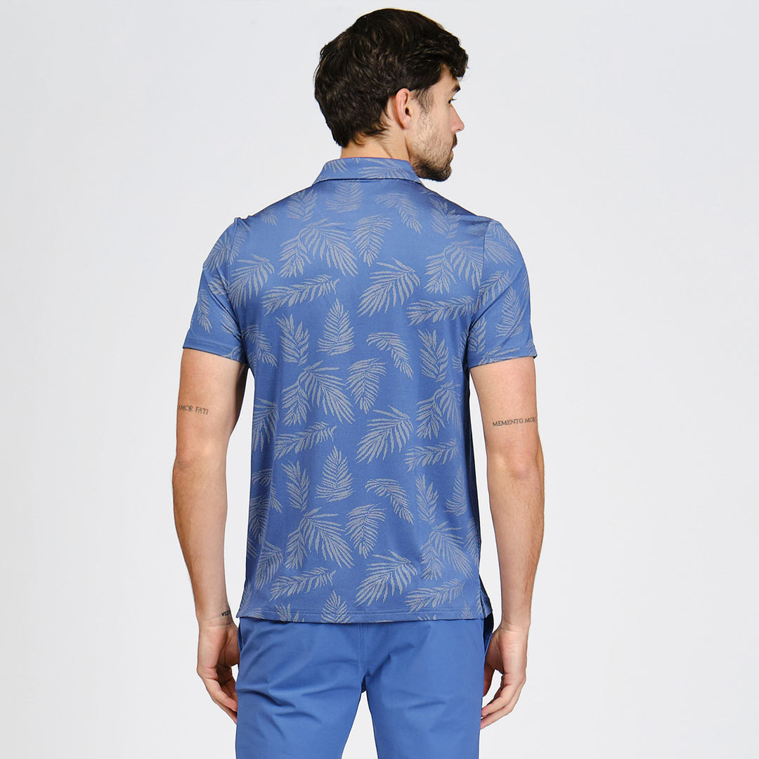 Polo De Golf Full Print Botanical