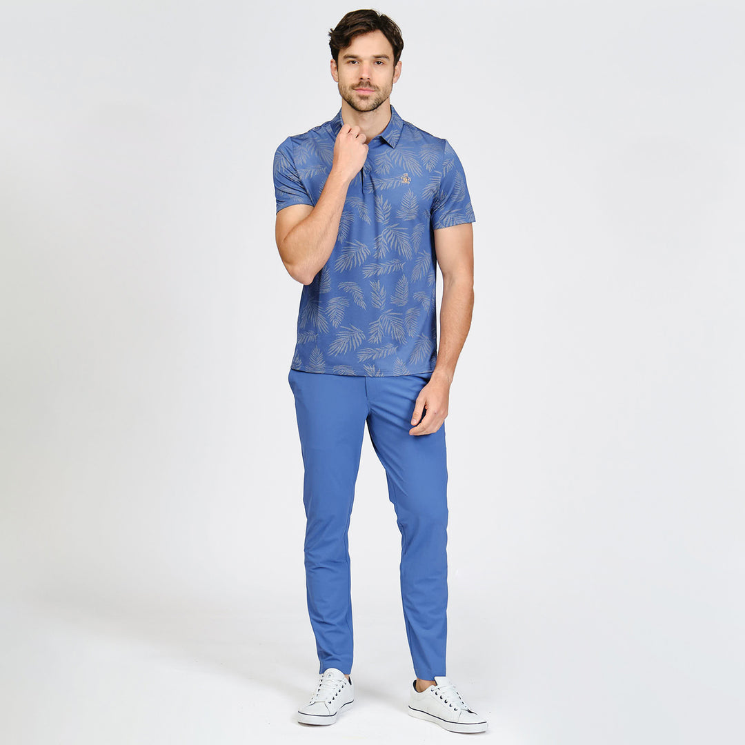 Polo De Golf Full Print Botanical