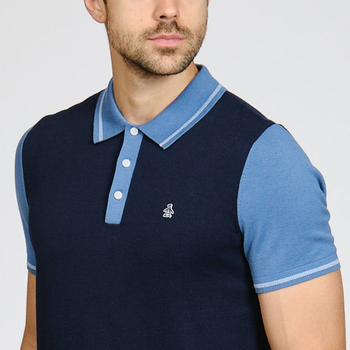 Polo De Algodón Colorblock