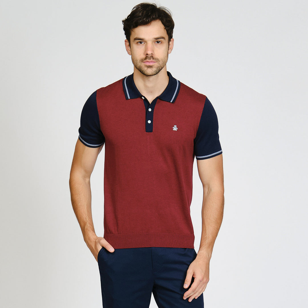 Polo De Algodón Colorblock