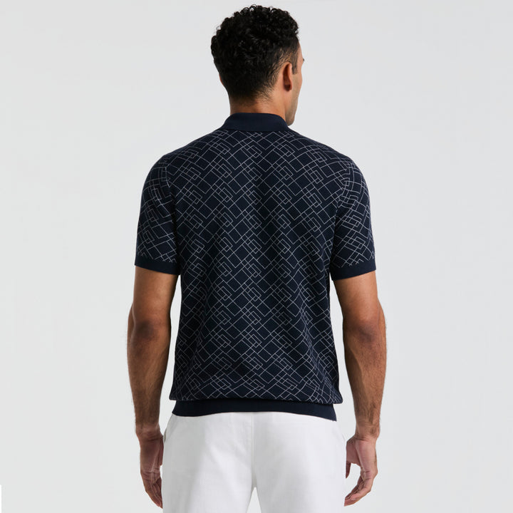 Polo De Algodón Con Jacquard