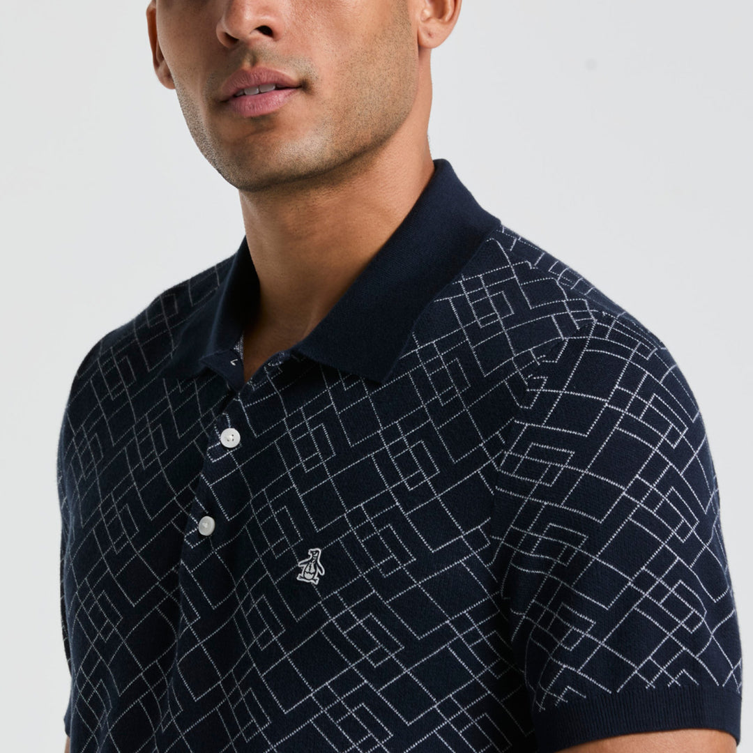 Polo De Algodón Con Jacquard