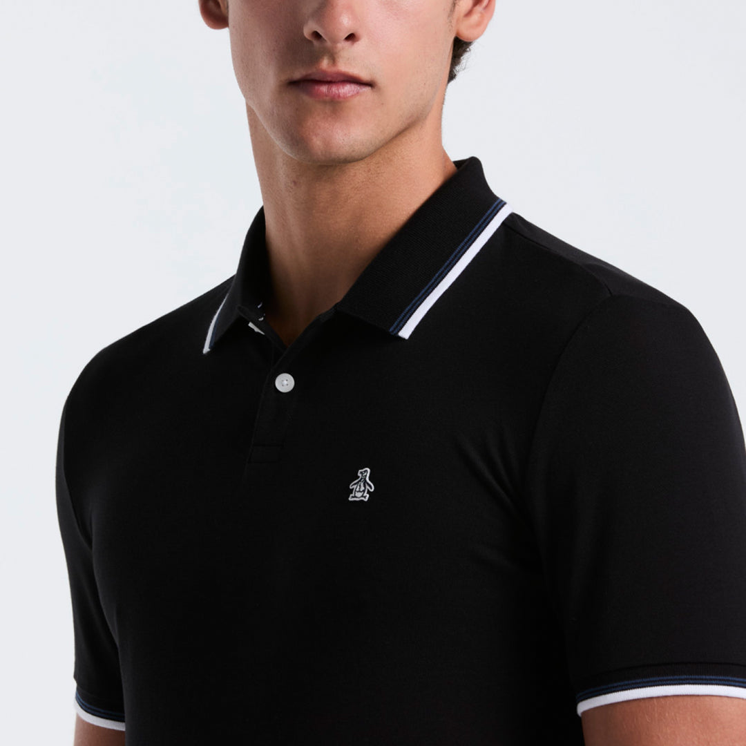 Polo Tipped Tencel Pique