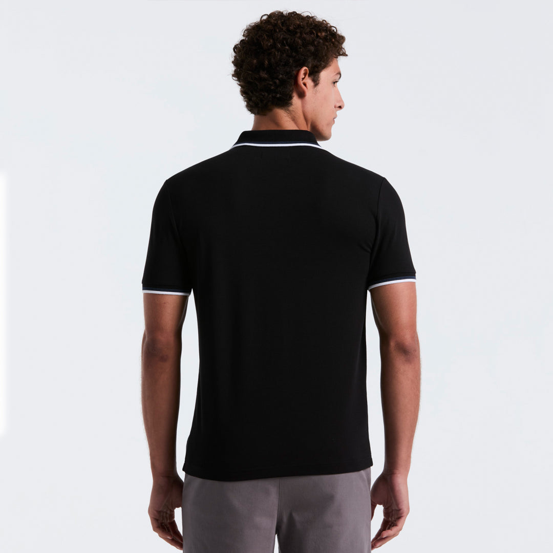 Polo Tipped Tencel Pique