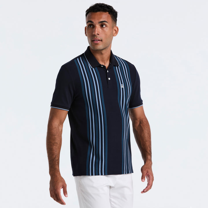 Polo Algodón Interlock Bowler Stripes
