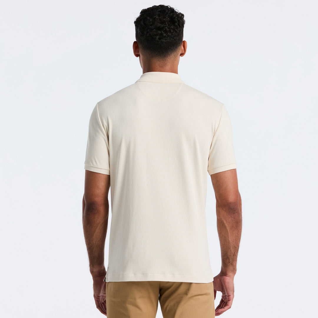 Polo De Algodón Con Jacquard Frontal Martini