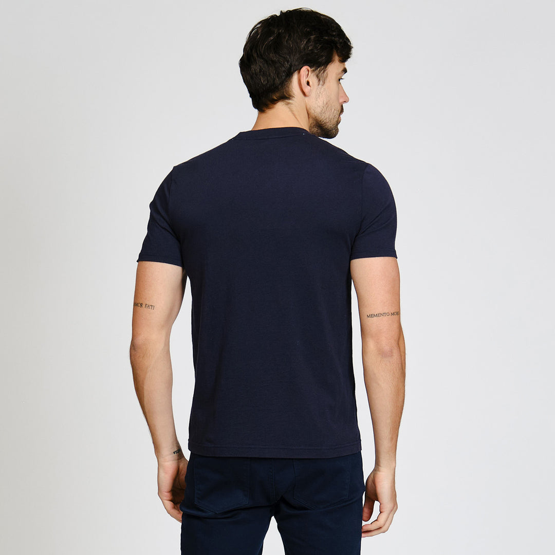 Playera De Algodón Con Estampado De Martini