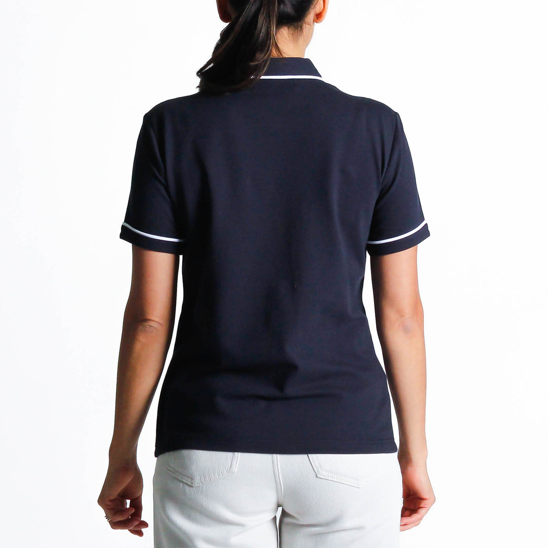 Polo Veronica Con Cuello En Punta