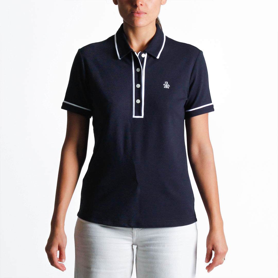 Polo Veronica Con Cuello En Punta