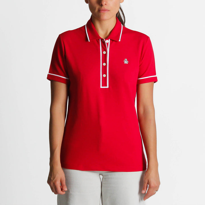 Polo Veronica Con Cuello En Punta