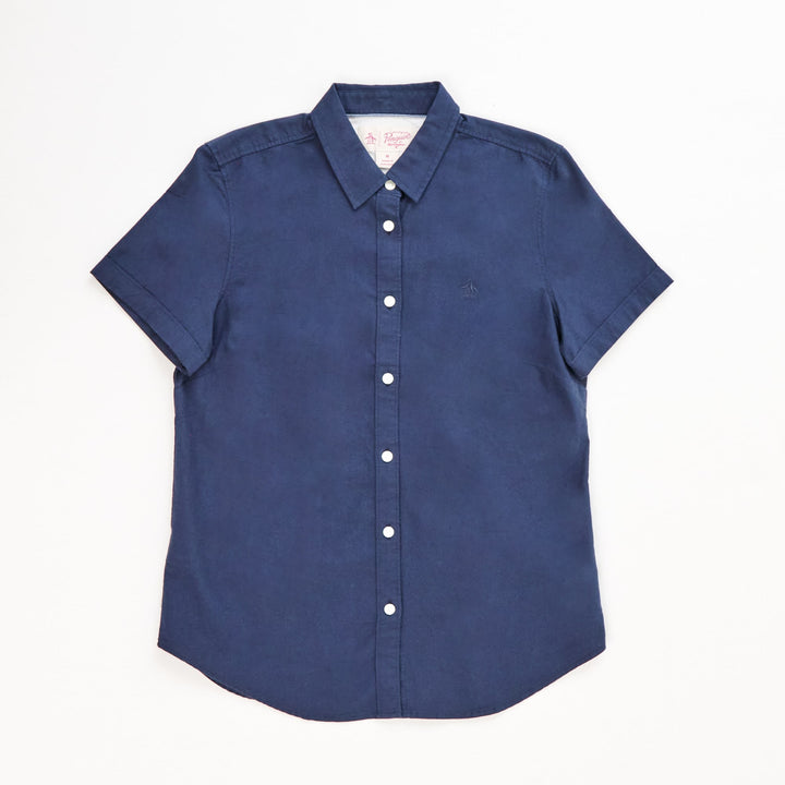 Camisa De Manga Corta Oxford - Original Penguin México