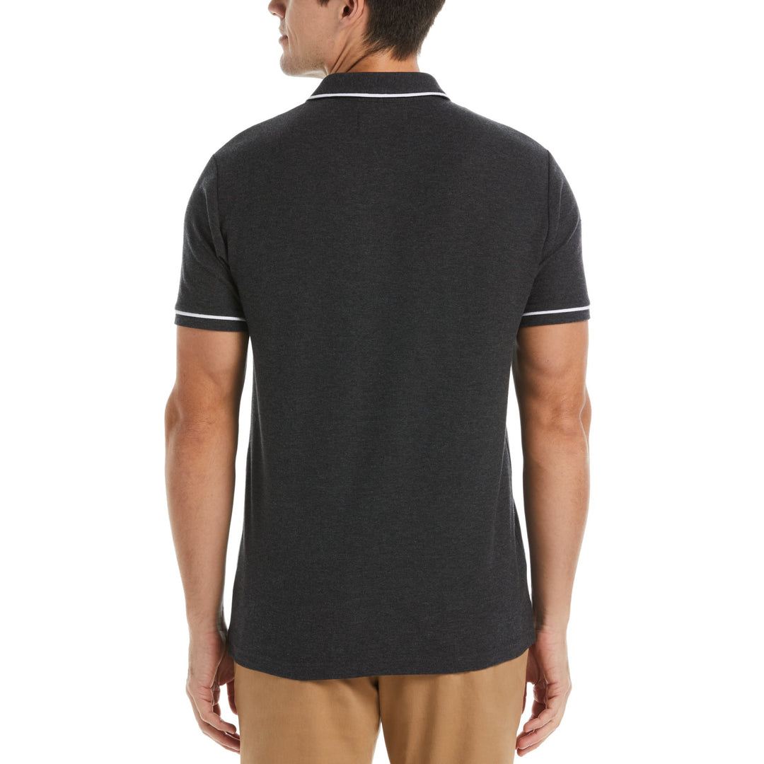 Polo Earl Pique Orgánico Sticker Pete - Original Penguin México