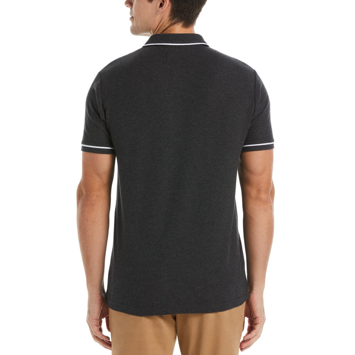 Polo Earl Pique Orgánico Sticker Pete - Original Penguin México