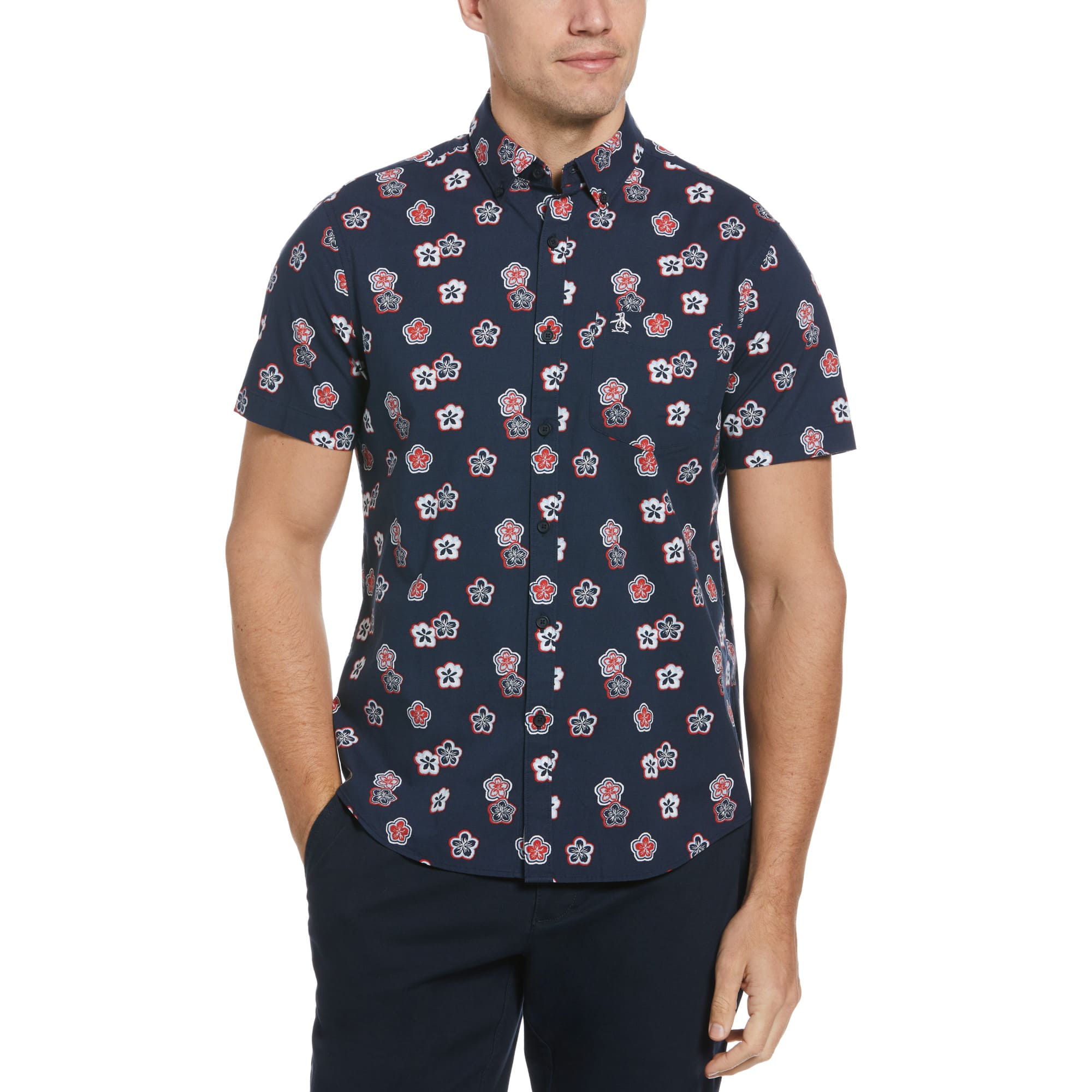 Camisas  Sundays Floral - Camiseta de manga corta Aqua Blue