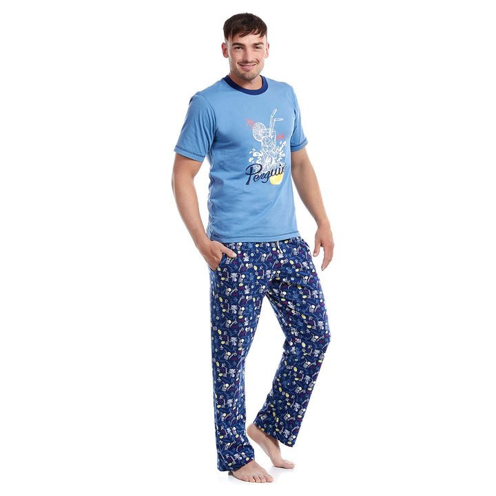 Set de Pijama con Pantalon y Playera Manga Corta