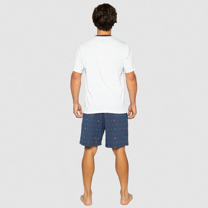 Pijama Playera Y Short De Chifon