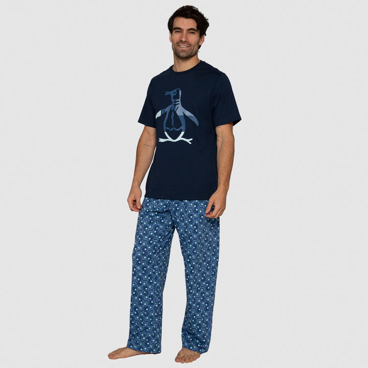 Conjunto de Pijama En Chifon Con Estampado
