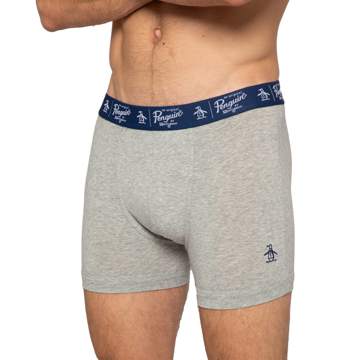 3 Pack De Boxer Brief Algodón Spandex