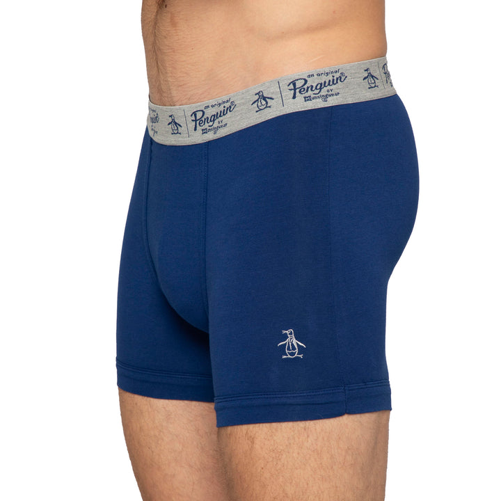 3 Pack De Boxer Brief Algodón Spandex
