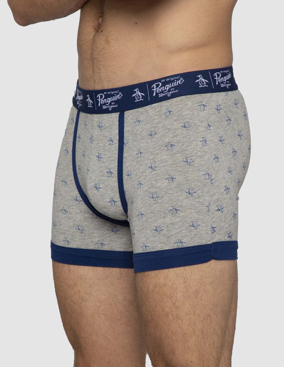 3 Pack De Boxer Brief Algodón Spandex
